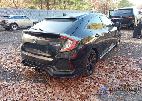 2017 Honda Civic Sport Touring из США, поврежденный, VIN SHHFK7H90HU220010